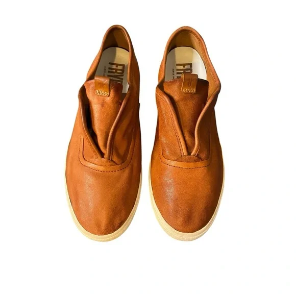 Frye | Shoes | Frye Tan Leather Loafers Slipons | Poshmark display picture 1
